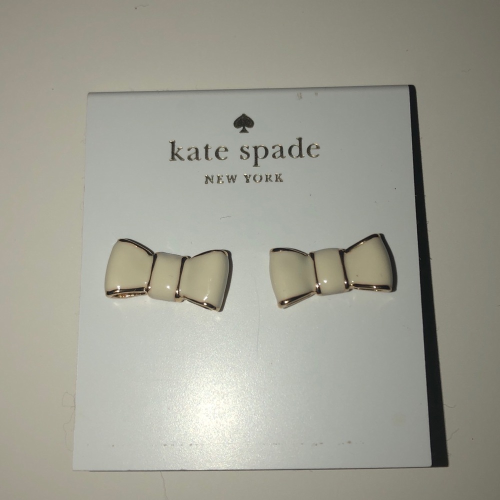 Kate spade bow earrings